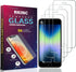 RKINC Screen Protector (4-Pack) for iPhone 6S / iPhone 6 - Tempered Glass Film, 0.33mm, Bubble-Free
