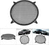 KIMISS SubWoofer Plastic Mesh Cover, Car Audio Cover Speaker Modification Cover, Car Speaker Grill 12 Guard 12inch