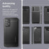 Spigen Rugged Armor Case for Galaxy A52 5G (2021), Matte Black Protective Cover