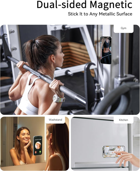 Orivienta 360 17/16/15/14/13 Magnetic Phone Grip for MagSafe Ring Holder, Rotation Phone Grip Stand Finger Kickstand