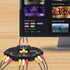 YARCHONN 3 3 1 PS3 RCA AV Audio Video Switcher Splitter Way Audio Video AV RCA Switch Game Selector Box Splitter in Out