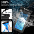 Waterproof Cell Phone Pouch Floating, Underwater Dry Bag with Neck Lanyard and Armband for iPhone Samsung Galaxy Up to