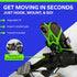 Mongoora 3 Bike & Motorcycle Phone Mount - GPS Cell Phone Holder for Bicycle Handlebar - Easy to Install Bike