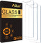 Ailun Tempered Glass Screen Protector for iPhone 11 Pro/Xs/X, 5.8" Display, 3 Pack, 2.5D Edge, Case Compatible.