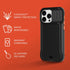tech21 15 Evo Max case for iPhone Pro Max - Compatible with MagSafe - Impact Protection Case - Lanyards Included