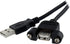 StarTech 1 FT Panel Mount USB Cable A to A - F/M