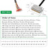 XMSJSIY DB37 Connector Adapter, 37 Pin Serial Extension Cable with Bare Wire - 1M/3.2Ft (DB37 Male)