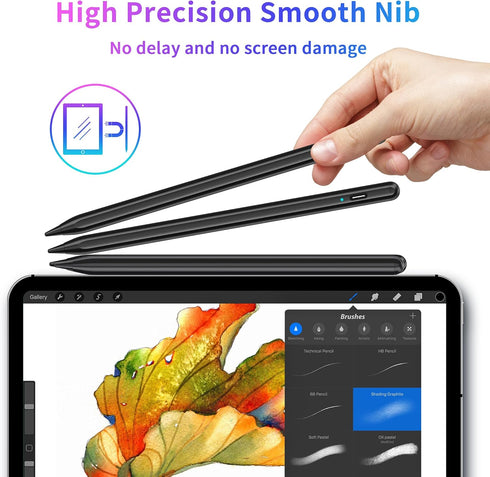 DRYMOKINI A9+ Stylus Pen for Touchscreen, Compatible with iPhone/iPad/Samsung Galaxy Tab & Android & iOS Phones