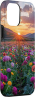 Kale Flower Field Beautiful Sunset Merch 15 Sunset iPhone Plus Kale Flower Field Beautiful Graphic Case