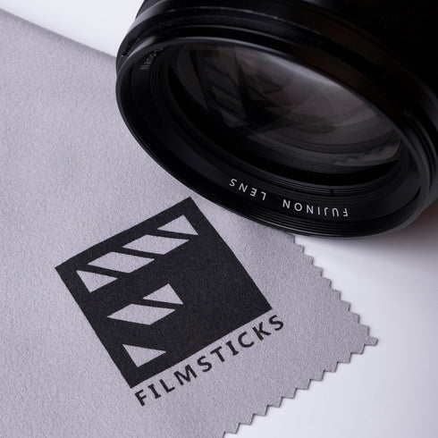 Microfibre Cleaning Cloth for Wiping Clean Acrylic Clapperboards, Camera Lenses, Glasses