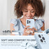 SURPHY Compatible with iPhone 13 Pro Case, with Screen Protector, (Camera Protection + Soft Microfiber Lining) Liquid