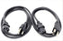 Inc. 6 Feet Universal AC Power Cord UL Approved NEMA 5-15P to C13 Black, 2-Pack
