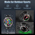 Military Smart Watch, 1.52-Inch Touch Screen Tactical Smartwatch with Text and Call, for Men and Women