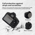 Soft Silicone Camera Case Cover for Canon Rebel T6/1300D, T7/1500D DSLR - Black with Button Marking