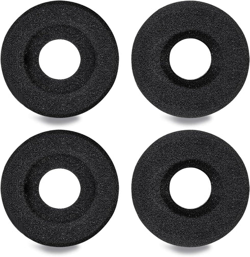 4 Pack Foam Ear Pads Replacement Cushions for Plantronics Headset, Compatible with HW251N 510 520 Blackwire 3210 3220