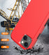 Diverbox Heavy Duty iPhone 15 Case (Red) - Shockproof, Dropproof, with Tempered Glass Screen Protector, 6.1 inch.