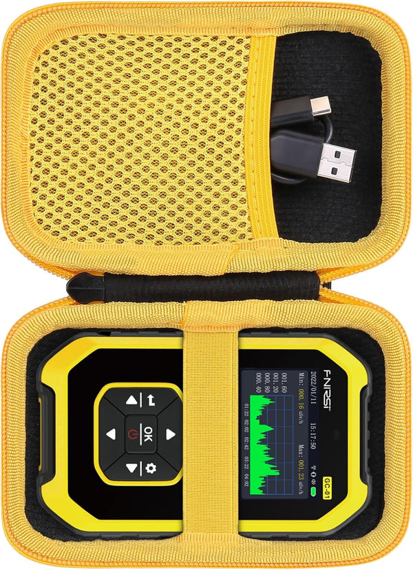Khanka Carrying Case for Fujifilm FinePix XP140/XP130/XP120/XP90 Waterproof Digital Camera (Yellow)