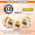 Custom Bee Name Sticker Personalized Text Floral Honeybee Honeycomb Flower Nature Animal Lovers Waterproof Vinyl
