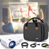 LUXJA Mini Projector Carrying Case - Portable and Protective Black Bag for Accessories