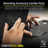 Mob Armor Pack 3M TabNetic Combo - Magnetic Tablet Mounting Solution with Heavy Duty Metal Plate, Adjustable Mounting