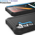 Samsung Galaxy S24 Plus Rugged Belt Case by Encased - Heavy Duty Cover with Holster Clip & Tempered Glass Protector.