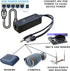 WiFiX 48V 12V 3A 10M/100M/1000M/2500M 2.1mm Active PoE Splitter | to | PoE+ - Support, Power Plug Tip for Outdoor