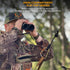 NEW VIEW Bino Packs for Hunting - Adjustable Camo Chest Pack with Detachable Rangefinder Pouch