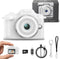 Dienspeak Tiny Digital Camera, Vintage Mini Keychain Camera for Teens & Beginners, Cute