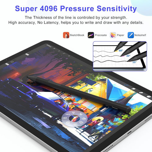 Stylus Pen for Microsoft Surface, Surface Pro 11 Pen for Windows 11 Copilot+ PC, Compatible with Surface Pro