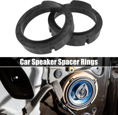 uxcell 6.5" Car Speaker Adapter Spacer Ring with Wire Combination for Volkswagen Passat 1998-2016