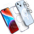 Power Theory Designed for iPhone 14 Screen Protector, with Lens Protectors and Clear Case Compatible with MagSafe