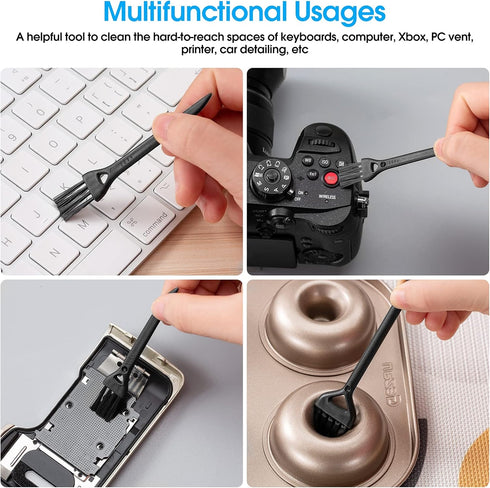 Computer Keyboard Cleaning Brush, PC Laptop Cleaning Kit, Antistatic Cleaning Brush for Narrow Space Cleaning Tools