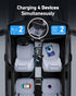 iPhone Car Charger, Retractable Fast 100W Phone Charger 4 in 1 Adapter with 2 Cables and 2 USB Ports