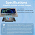 Magnetic Invisible Wireless Charger 8-30MM, Under Desk 15W Furniture Wireless Charging Pad for Magsafe iPhone 13/12