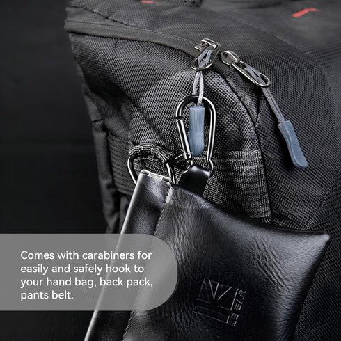 YINYOO 1PCS BP01 ZS10 1PCS) KBEAR Plus in Ear Monitor Case for IEMS, Mini Portable PU Leather Headphones Case