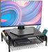 Mr. Pen- Metal Mesh Monitor Stand With Drawer, Computer Stand for Desk