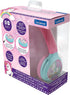 Lexibook Unicorn 2-in-1 Bluetooth Headphones for Kids, Stereo Wireless Wired, Foldable, Adjustable, Pink