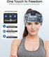 Sleep Headphones Bluetooth Headband, Wireless Music Sport Headbands, Built-in Thin Speakers for Sleeping Yoga