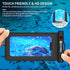 Waterproof Cell Phone Pouch Floating, Dry Bag with Neck Lanyard and Armband, Fits iPhone and All Cell Phones, Black