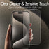 Front and Back Screen Protector for iPhone 15 Pro Max, Tempered Glass HD Clarity Compatible with 6.7 inch