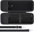 co2CREA Hard Case Replacement for Sony ULT Field 1 Wireless Ultra Portable Bluetooth Speaker (Black Case)