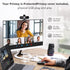 Gozvrpus 1080P USB HD Webcam with Built-in Microphone and Rotatable Tripod, Video, Wide Angle Camera, Privacy Cover