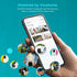 SOVMIKU CB2 2K 5GHz 360 Setup, 180 Vicohome Indoor Camera, Wi-Fi, Plug-in, AI Tracking, Home Security, Pet/Baby