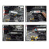 M.2 Screw, HFEIX SSD Mounting Kit with Screwdriver for ASUS Motherboard or ASRock Board NVMe PCIe Driver (7 Pcs)