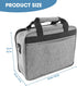 14" 11" 4" ZKOO Projector Carrying Case, Projector Bag Compatible with Most Projectors, Includes Storage Pockets
