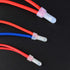 Nilight - 50036R Closed End Crimp Terminal, 300 pcs 22-16/16-14/12-10 Gauge Nylon Wire Connector Kit