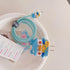 3D Cute Cartoon Charger Protector Case for Apple 20W USB-C Power Adapter and Lightning Cable (Hat Duck)