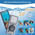 Waternaut Waterproof Case for iPhone, Ideal for Bath and Snorkeling, IPX68 to 33ft, Compatible with