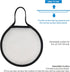 Extra Large Thick Camera Lens Pouch Case for Nikon 180-600mm/600mm F6.3 & Sony 200-600mm Zoom Lens, Fits Lenses Below