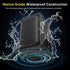 Saiyin Outdoor Indoor Speakers, Marine Grade Mount Speakers with Wall Mount Brackets, One Pair